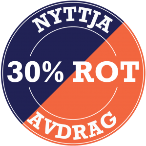 Nyttja 30% Rotavdrag med SVEA Takvård